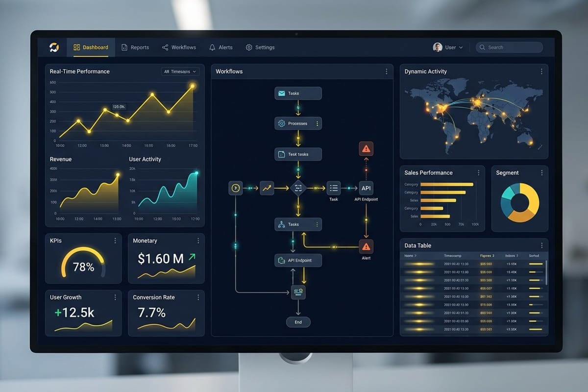 Inovics Business Transformation Dashboard